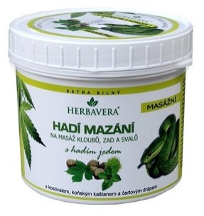 Hadí mazání s konopím 500ml Hadí mazání s konopím 500ml - Kosmetika Pro muže Péče o tělo Masážní prostředky